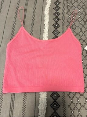Pink tank top